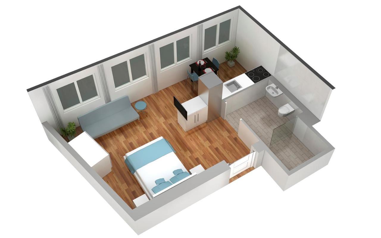 Hitrental Marktplatz Apartments Basel Luaran gambar