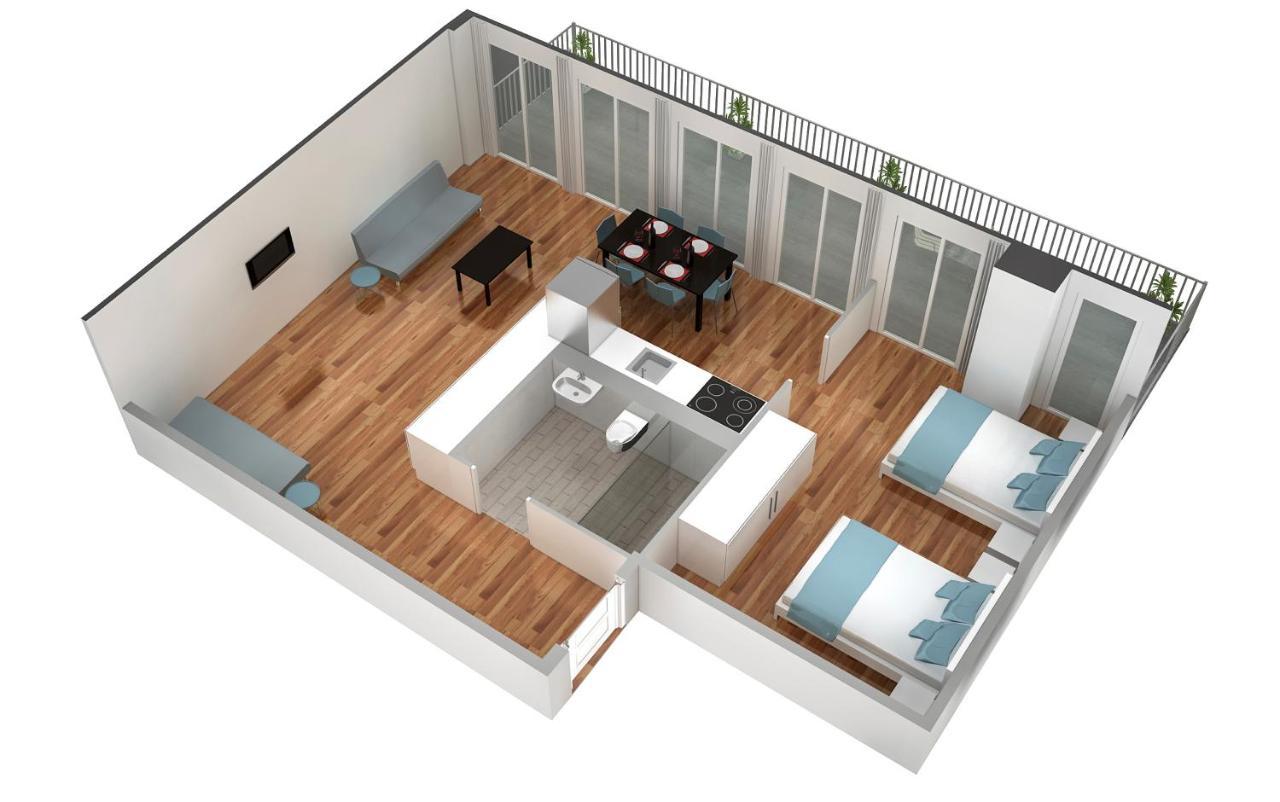 Hitrental Marktplatz Apartments Basel Luaran gambar