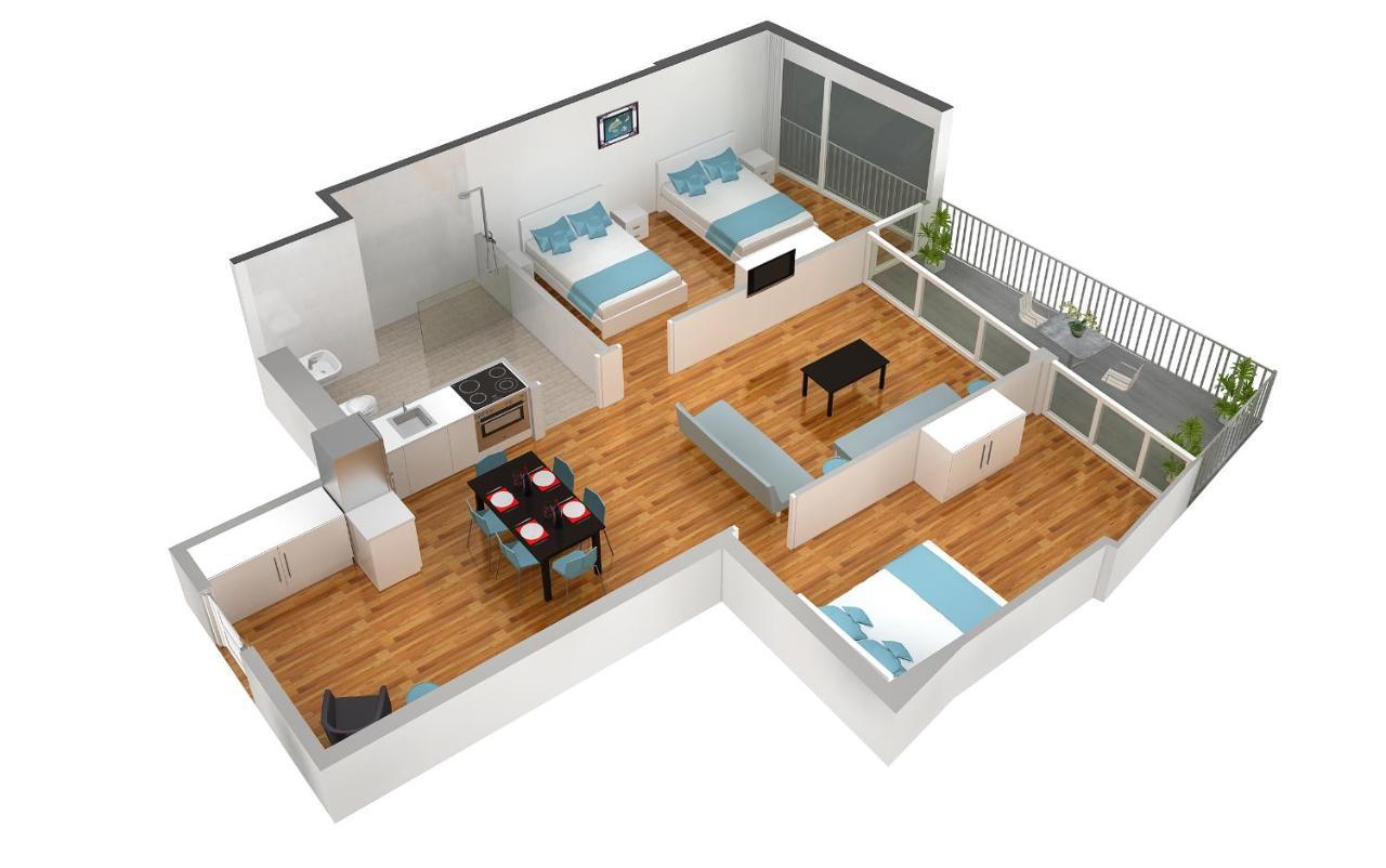 Hitrental Marktplatz Apartments Basel Luaran gambar