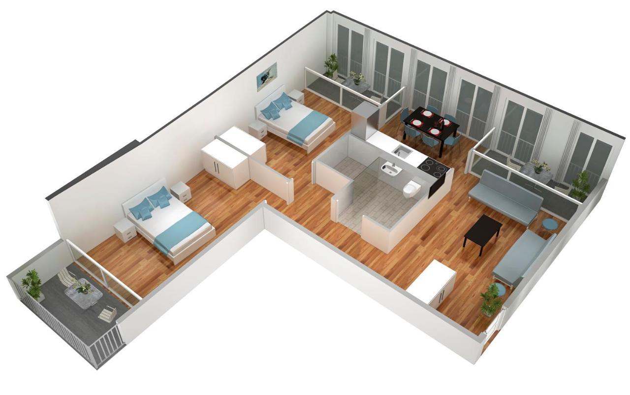 Hitrental Marktplatz Apartments Basel Luaran gambar